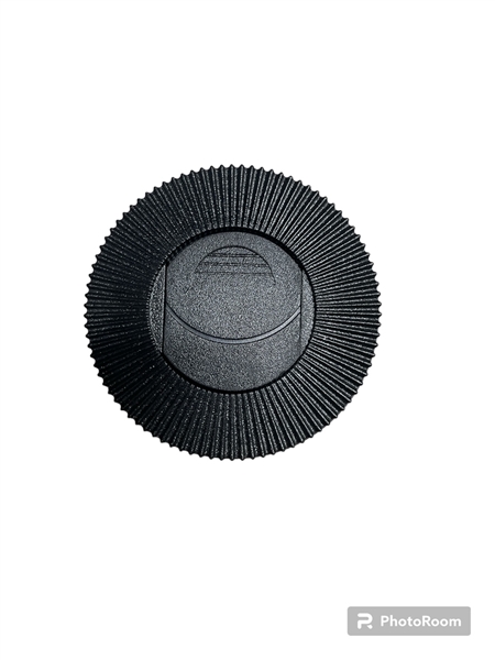 Round Vent, 1.5" hose diameter, Black